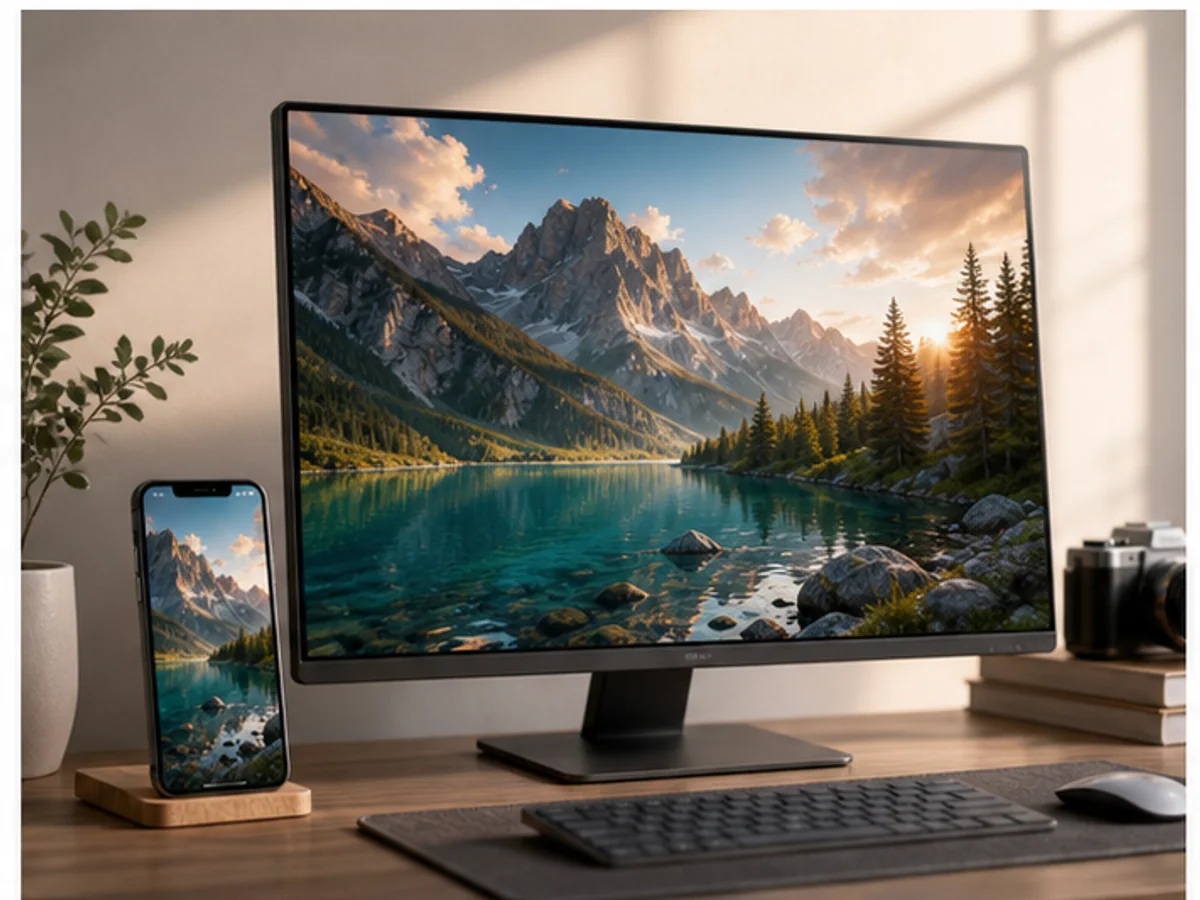 AI Wallpaper Maker feature: Screen-aware composition
