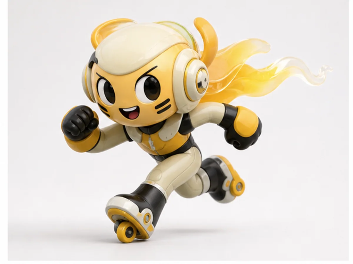Dandy's World OC Maker step: Generate and tune the silhouette