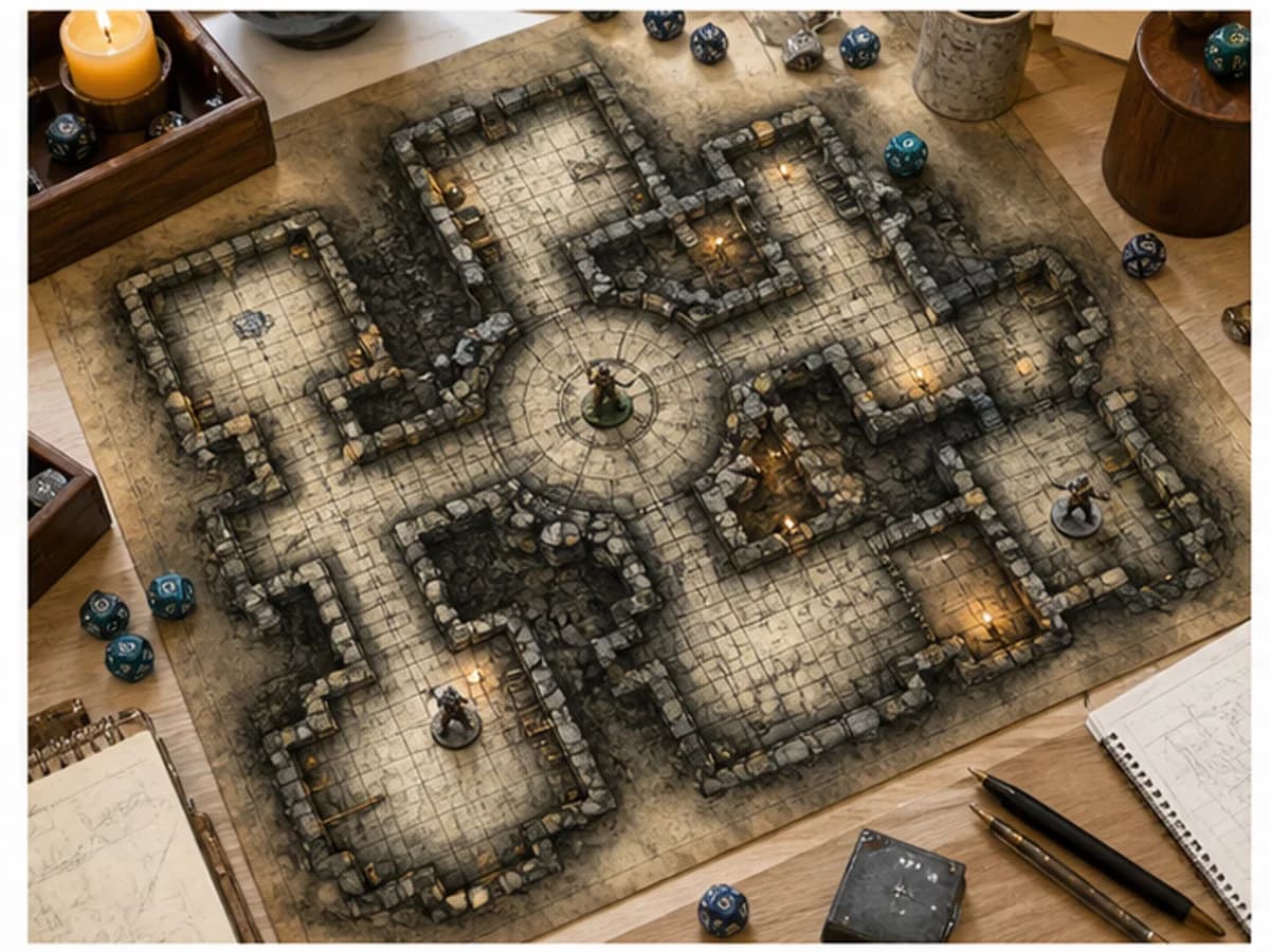 DnD Map Generator feature: Encounter-first layouts
