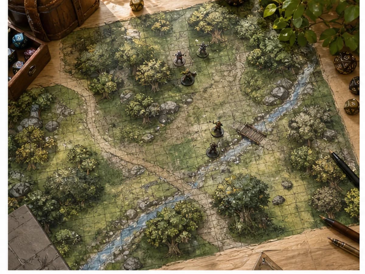 DnD Map Generator step: Generate a map reference