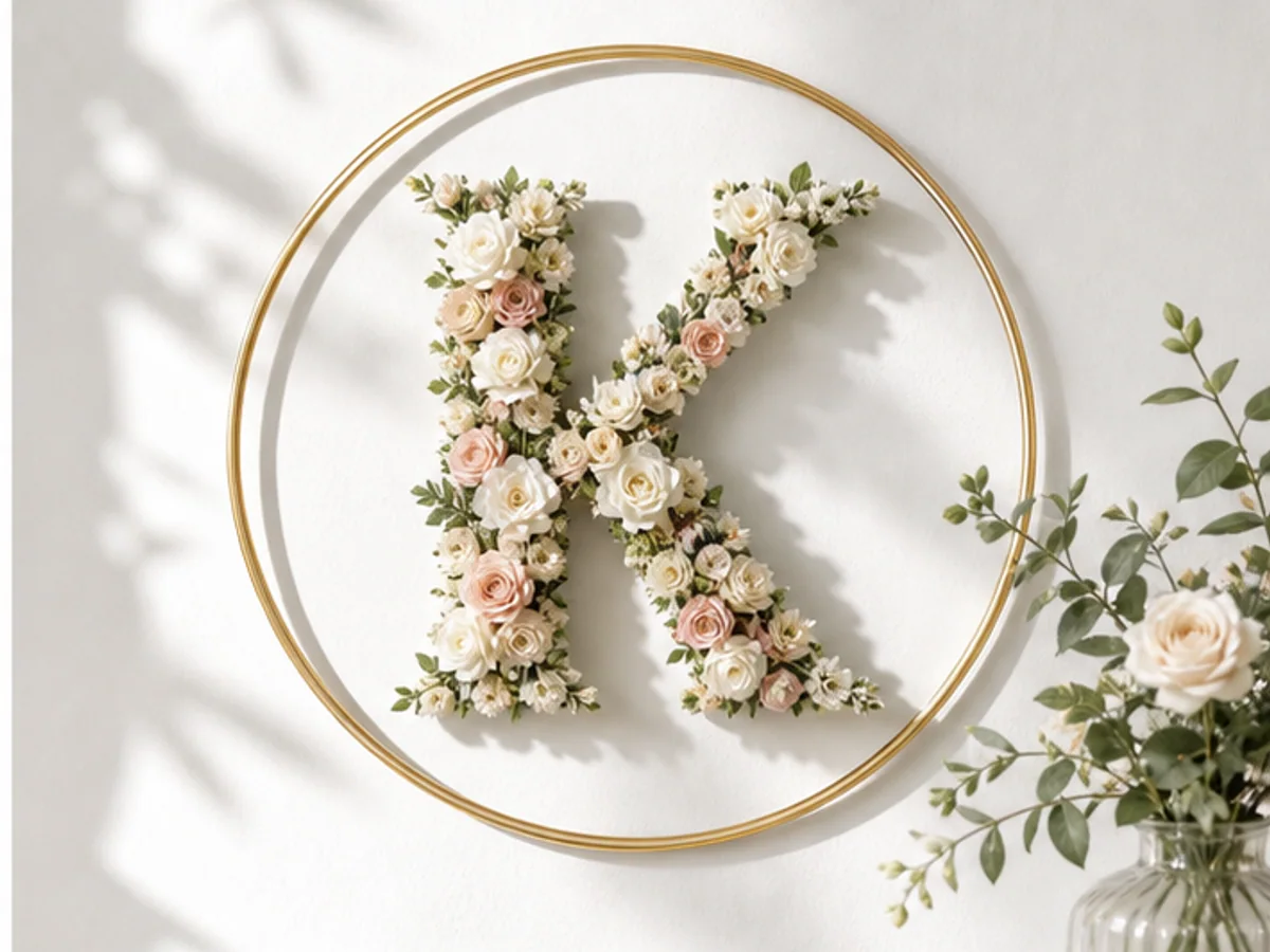 Name into Flowers feature: Formats for print and screens