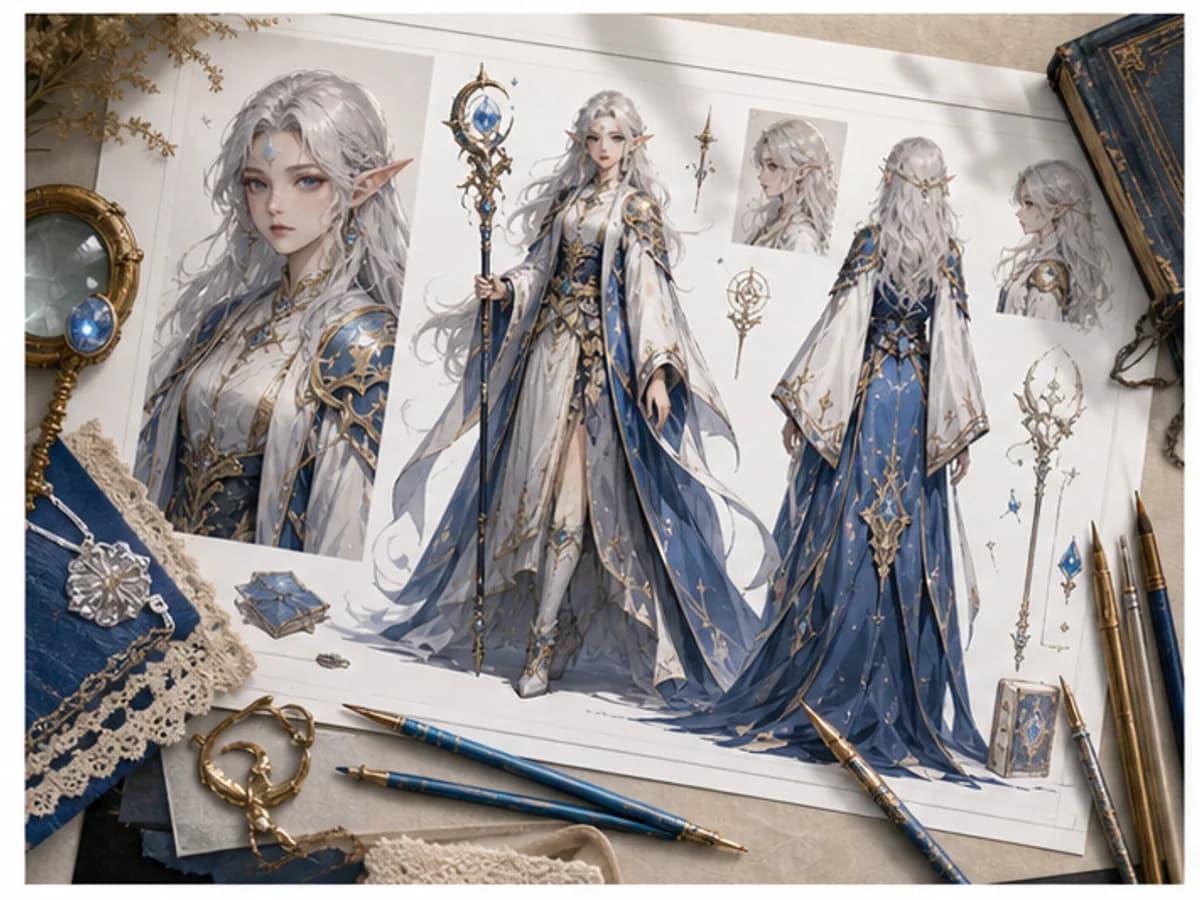 OC Maker feature: Character DNA in the prompt