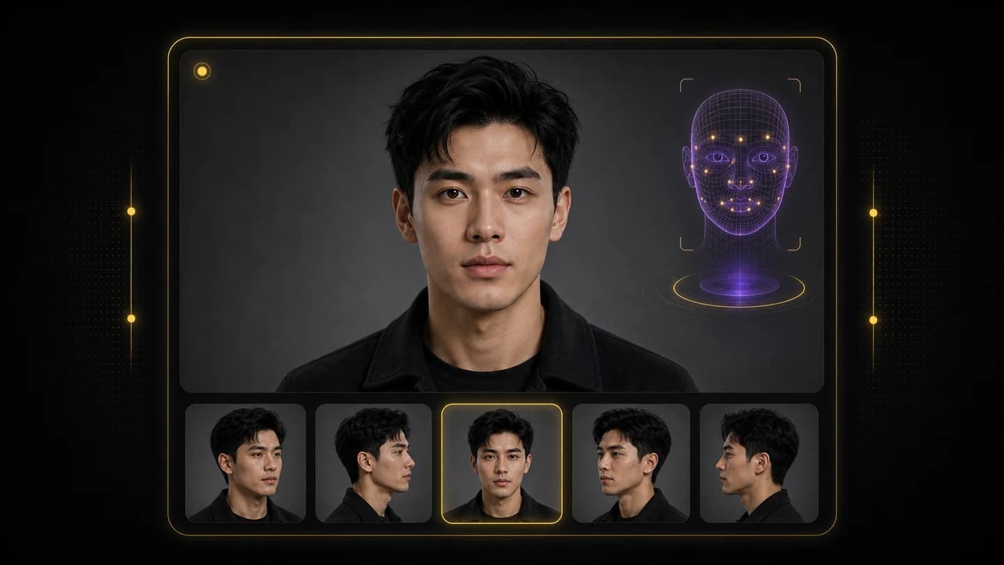 Face reference image used for the AI face swap
